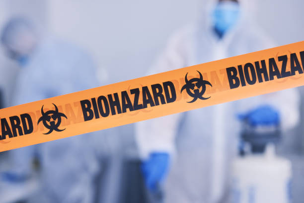 Professional Biohazard Cleanup technician working in Cleveland, TN